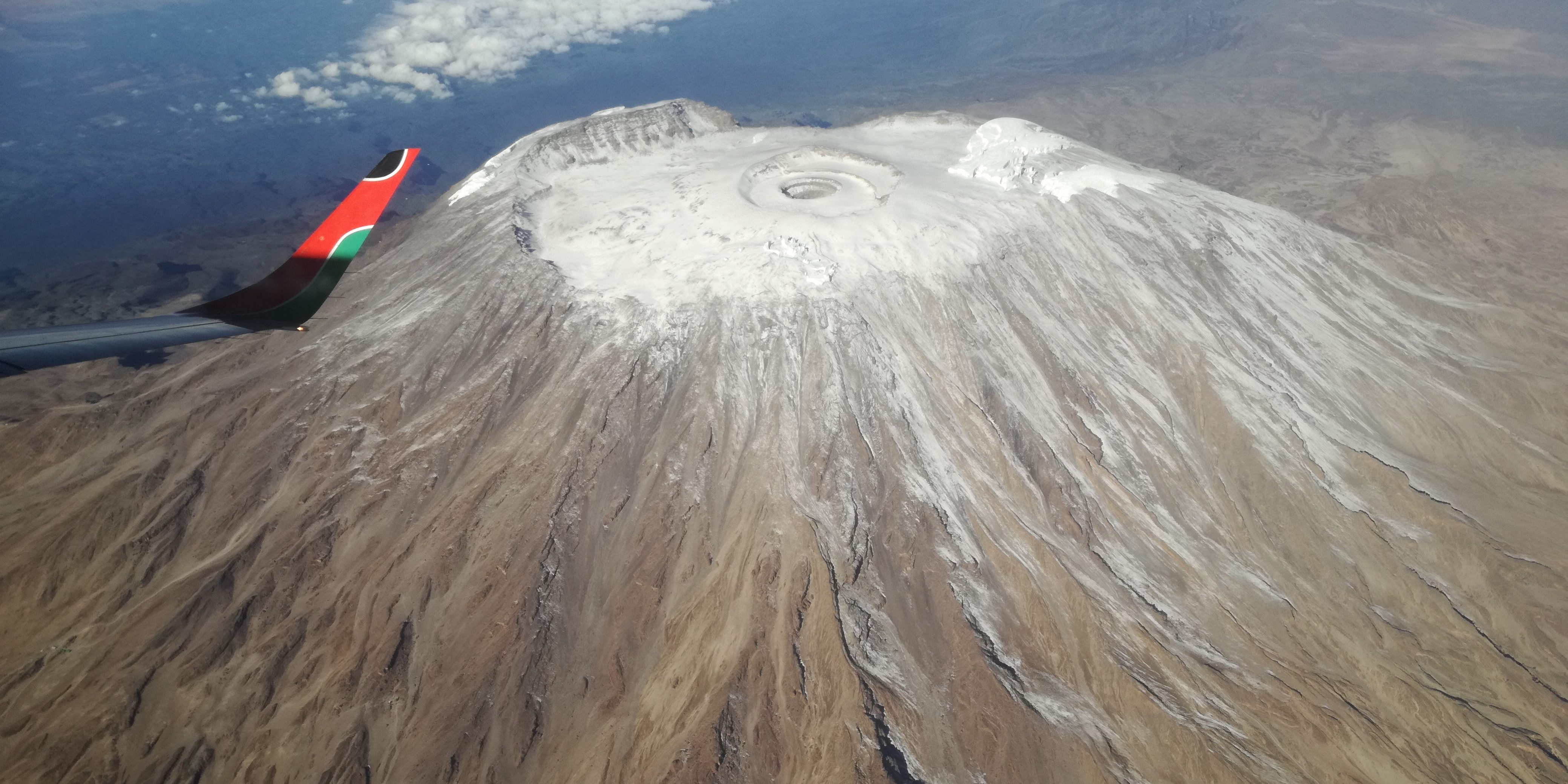 Kilimanjaro from the Skies